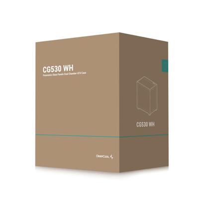 DeepCool CG530 WH Midi Tower Wit