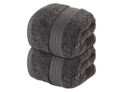 LIVARNO home 2 gastendoekjes (Grijs)