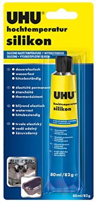 UHU Siliconenkit Kleur (specifiek) Zwart 46735 80 ml UHU Siliconenkit Kleur (specifiek) Zwart 46735 80 ml