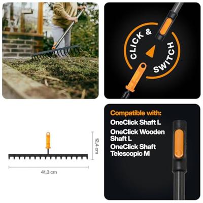 Fiskars OneClick Hark met 16 tanden - 1080678 Fiskars OneClick Hark met 16 tanden - 1080678