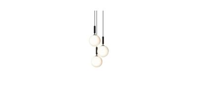Nuura Miira 3 Large Hanglamp - Grijs - Wit