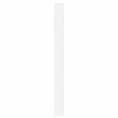 VidaXL Sieradenkast met spiegel wandgemonteerd 37,5x10x106 cm wit