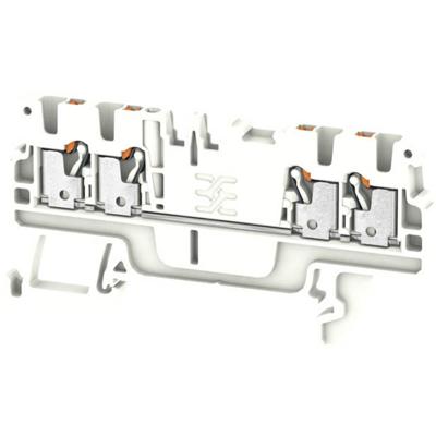 Weidmüller 2534440000 Doorgangsklem 3.5 mm Spanveer Wit 100 stuk(s)