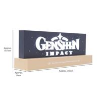 Genshin Impact LED-Light Logo 22 cm - thumbnail