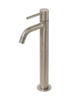 Plieger Fonteinkraan Napoli Hoog 28.4 cm Geborsteld Chroom - thumbnail