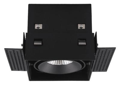 Artdelight Inbouwspot Trofa 1 lichts GU10 Trimless zwart