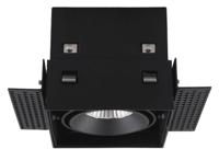 Artdelight Inbouwspot Trofa 1 lichts GU10 Trimless zwart - thumbnail