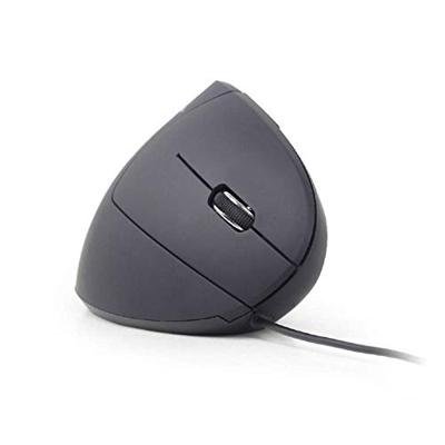 Gembird MUS-ERGO-01 Ergonomische muis USB Optisch Zwart 6 Toetsen 1200 dpi, 1600 dpi, 2400 dpi, 3200 dpi Ergonomisch