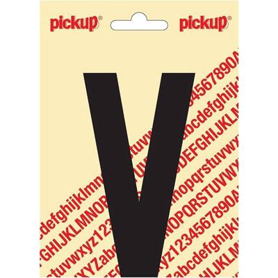 Plakletter Nobel Sticker zwarte letter V zwart Pickup - Pickup Plakletter Nobel Sticker zwarte letter V zwart Pickup - Pickup