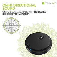 Techly ICC SH-22 microfoon Zwart Conferentiemicrofoon - thumbnail