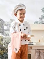 Aanpasbaar kokstenue meerkleurig - thumbnail