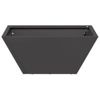 Plastic Plantenbak 5 pcs Zwart 35 x 35 x 15 cm Staal - thumbnail