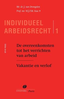 De overeenkomst tot het verrichten van arbeid - Harry van Drongelen - Paperback (9789462512665)