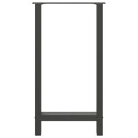 Bartafelpoten 2 st 50x(90-91) cm staal antraciet - thumbnail