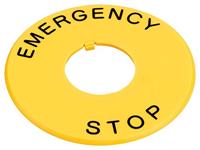 Idec HWAV-27-Y HWAV-27-Y Opschriftbord 1 stuk(s) - thumbnail