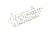 Hooiruif u-vorm 26 chroom - thumbnail