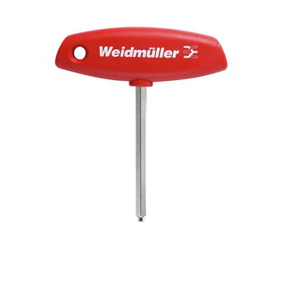 Weidmüller IS 6 DIN 6911 Inbusschroevendraaier Sleutelbreedte (metrisch): 6 mm Koplengte: 80 mm