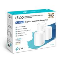 TP-LINK Deco X60 Dual-band (2.4 GHz / 5 GHz) Wi-Fi 6 (802.11ax) Wit 2 Intern - thumbnail