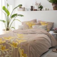 Cinderella dekbedovertrekset katoen 140x200/220 cm olivia ochre - thumbnail