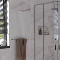 Ben Mykanto handdoekbeugel 60x7x3,9cm chroom - thumbnail