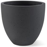 Grigio plantenbak Egg Pot S antraciet betonlook - thumbnail