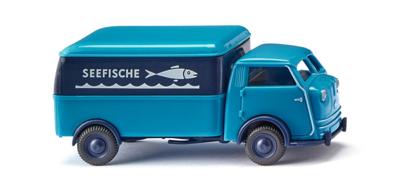 Wiking 033506 H0 Vrachtwagen Tempo Matador bestelwagen Seefische Wiking 033506 H0 Vrachtwagen Tempo Matador bestelwagen Seefische