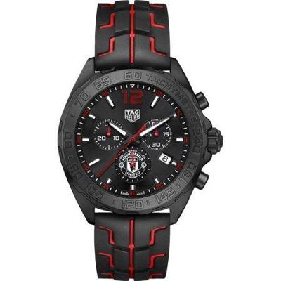 TAG Heuer Formule 1 Manchester United 43mm herenhorloge CAZ101J.FT8027 TAG Heuer Formule 1 Manchester United 43mm herenhorloge CAZ101J.FT8027