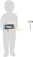 Small Foot - houten speeleten pizza-oven set, 25dlg. - thumbnail