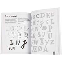 Handlettering - Oefeningen, afm 21x28 cm, dikte 1 cm, Aantal pagina&apos;s 63, 1 stuk, Deense tekst - thumbnail