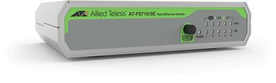 AT-FS710/5E-60 Switch Layer 2 Fast Ethernet Unmanaged - 5 x 10/100TX - External PSU