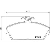 Remblokken set P44010 - thumbnail