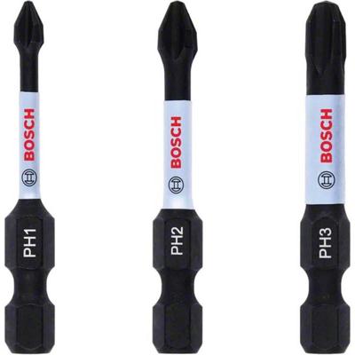 Bosch Accessories Bosch Power Tools 2608522491 Kruis-bit 3-delig Kruiskop Phillips Bosch Accessories Bosch Power Tools 2608522491 Kruis-bit 3-delig Kruiskop Phillips