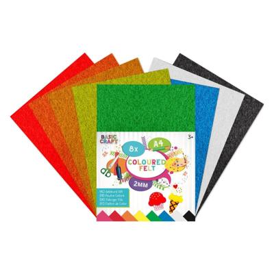 Basic Craft Vilt Bladen A4 8 Stuks