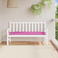 VidaXL Tuinbankkussen 150x50x7 cm oxford stof roze - thumbnail