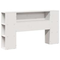 Bedframe zonder matras massief grenenhout wit 120x190 cm - thumbnail