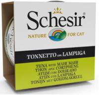 SCHESIR in jelly Tuna with mahi mahi - nat kattenvoer - 85 g - thumbnail