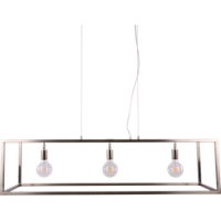 Moderne Hanglamp Sven 120 cm 3 Lichts Nickel Satin - thumbnail