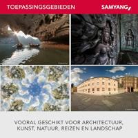 Samyang 8mm F/2.8 Fisheye II Sony E-system zwart - thumbnail