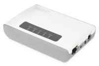 Digitus DN-13024 Netwerkprintserver USB-A, LAN (10/100 MBit/s), WiFi 802.11 b/g/n - thumbnail