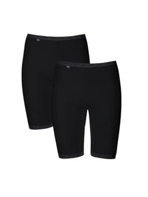 2-Pack Basic Long Dames - Boxershort met lange pijpjes - Dames onderbroek tegen schurende benen - Anti schuur broekje