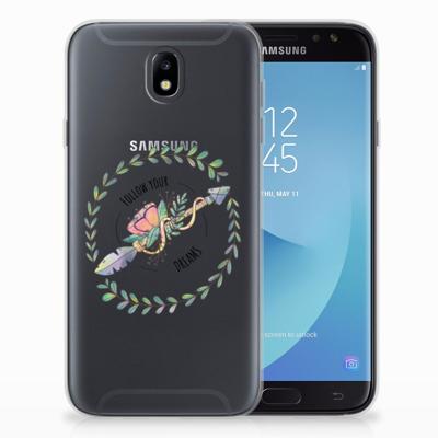 Samsung Galaxy J7 2017 | J7 Pro Telefoonhoesje met Naam Boho Dreams Samsung Galaxy J7 2017 | J7 Pro Telefoonhoesje met Naam Boho Dreams