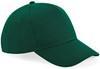 Beechfield CB18 Ultimate 6 Panel Cap - Bottle Green - One Size