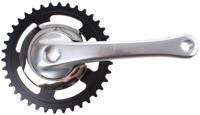 Qtcycletech Qt cycle tech 0702775 crankset nexus 38t 3/32 aluminium - thumbnail