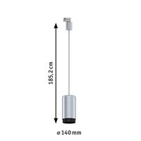 Paulmann 95403 Systeemlamp (basis) ProRail3 E27 Zilver - thumbnail