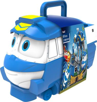 Bongers Speelgoed Robot trains opbergkoffer voor je treintjes van silverlit Bongers Speelgoed Robot trains opbergkoffer voor je treintjes van silverlit