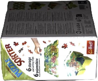 Trefl puzzel opberg sorteer bakken