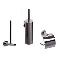 Ozean Eternal Toiletset - driedelig - chroom sw209290/sw209291/sw209297/ - thumbnail