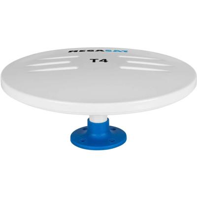 MegaSat T4 Actieve DVB-T/T2 omnidirectionele antenne Auto, Mobiel, Vrachtwagen, Buiten Versterking: 30 dB Wit MegaSat T4 Actieve DVB-T/T2 omnidirectionele antenne Auto, Mobiel, Vrachtwagen, Buiten Versterking: 30 dB Wit