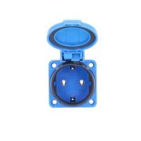 AS Schwabe 45085 Stopcontact (inbouw) IP54 Blauw - thumbnail