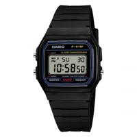 Horloge Heren Casio F-91W-1YEG Zwart - thumbnail